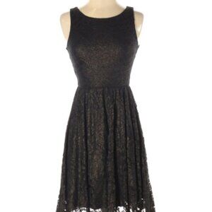 Soprano Fit & Flare Black Cocktail Dress Little Black Dress LBD